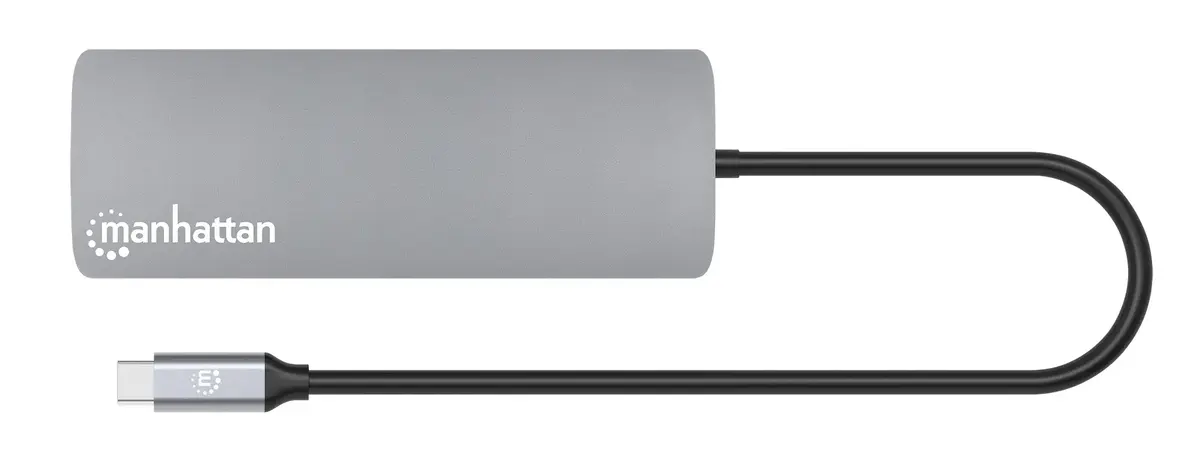Док-станция Manhattan USB-C с кардридером и 7 портами Photo 9