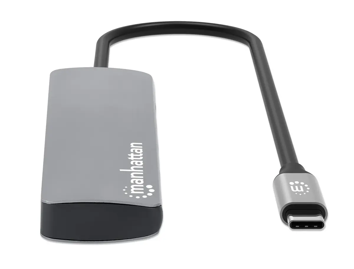 Док-станция Manhattan USB-C с кардридером и 7 портами Photo 10
