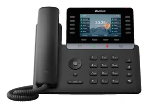 IP-телефон Yealink SIP-T74W с 4.3-дюймовым ЖК-дисплеем, проводной и беспроводной трубкой и телефонной книгой на 1000 номеров