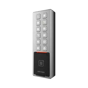 Piekļu kontroles lasītājs Hikvision DS-K1T805MBFWX ar pirkstu nospiedumu atpazīšanu, IP65, tīkla, sienas uzstādīšanai