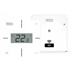 Беспроводной комнатный регулятор Tech T-2x White – Wi‑Fi термостат, модель 55127