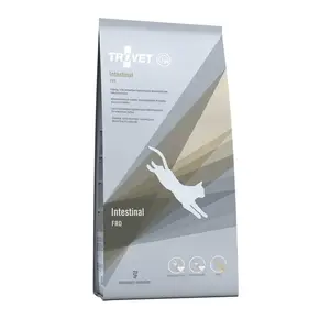 Сухой корм для кошек TROVET Intestinal FRD ветеринарная диета 2,5 кг — мясо птицы, 32% белка, 20% жира, без глютена и сахара