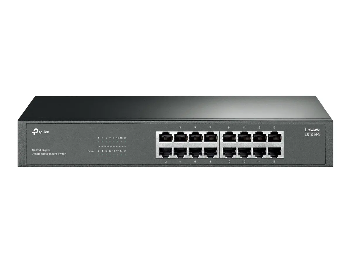 TP-Link LS1016G Neapsaimniekojams gigabitu tīkla komutators