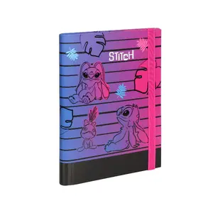 Folder with elastic band Coolpack STITCH A5 – model 550-08668, A5 document organizer