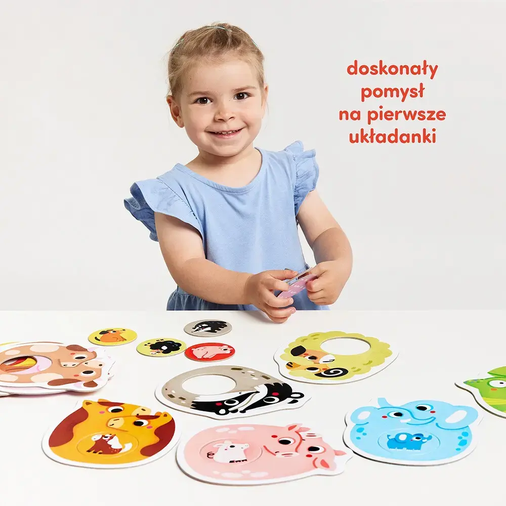 CzuCzu First Puzzle Families 4065 — 16 daļas Photo 2
