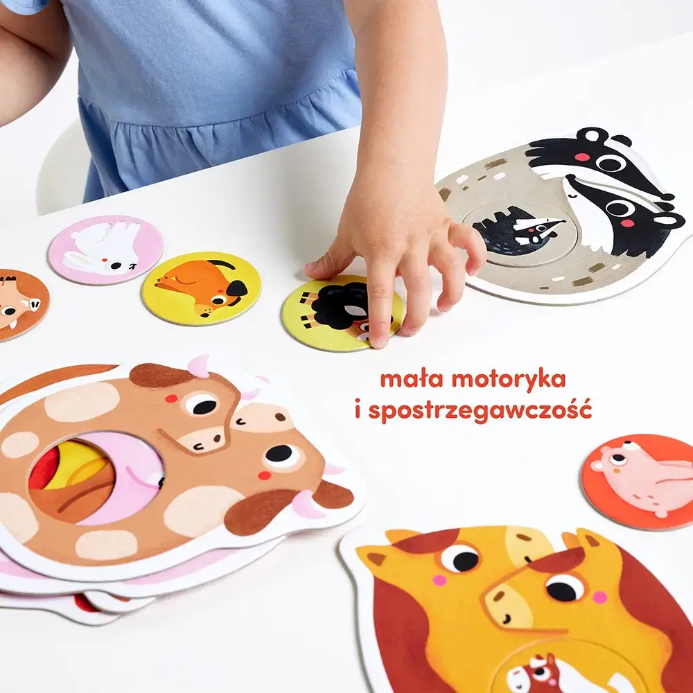 CzuCzu First Puzzle Families 4065 — 16 daļas Photo 4