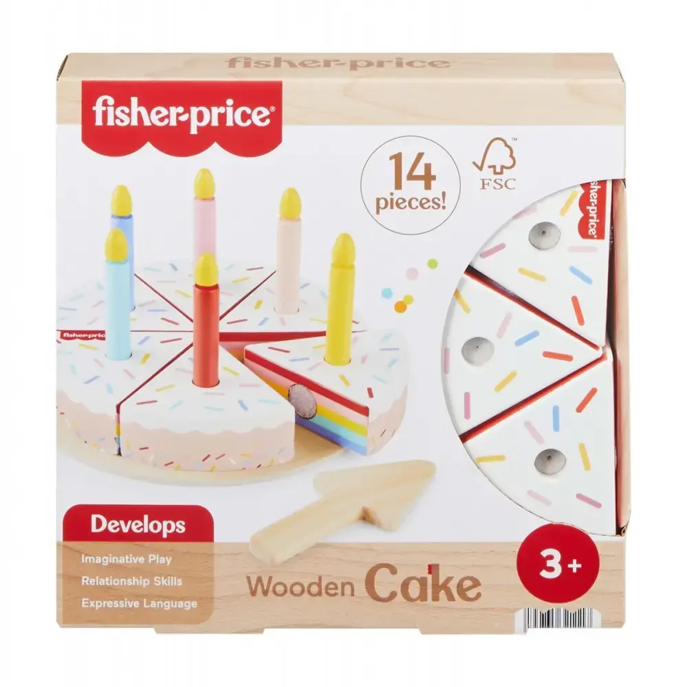 Fisher-Price Деревянный набор торта JGR82 Photo 2