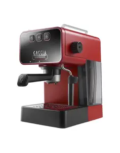 Gaggia Espresso Evolution EG2115/03 manuālais espresso kafijas aparāts sarkans 1900 W 1.2 L maltai kafijai un kafijas spilventiņiem