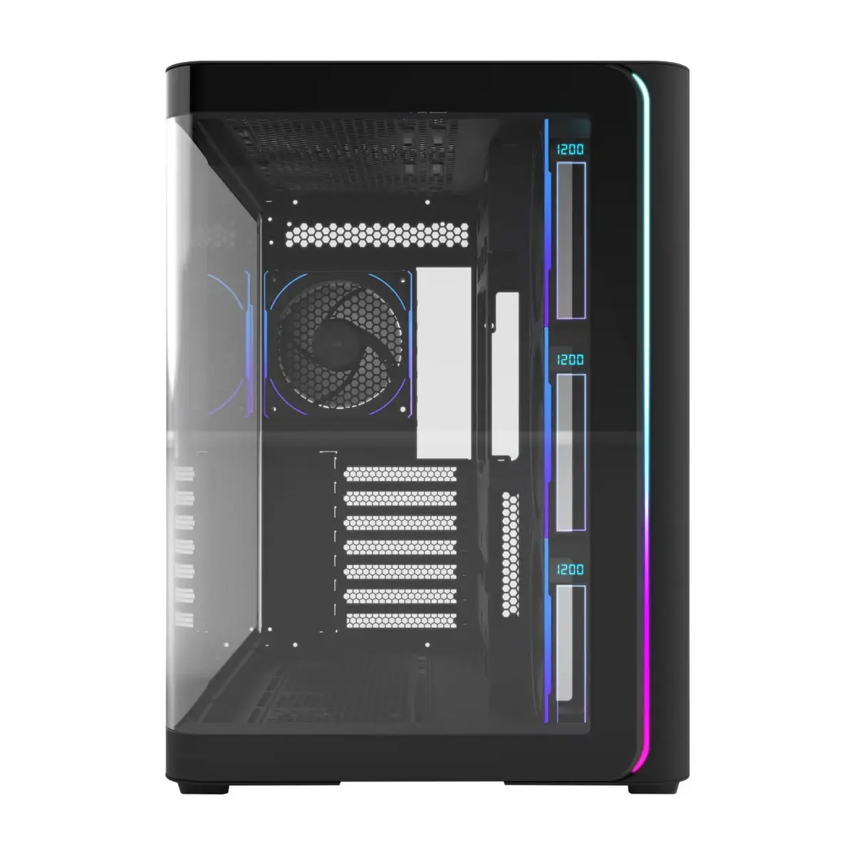 Datora korpuss FSP M580-BP Plus Midi Tower melns ARGB Photo 2
