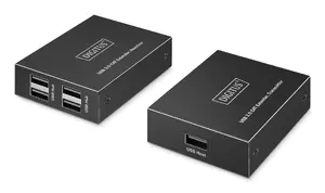DIGITUS DA-73120 USB 2.0 CAT pagarinātājs 4 portu USB-A 150 m