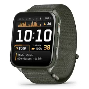 Умные часы GARMIN Venu X1 2" AMOLED GPS Wi‑Fi серо‑сланцевые, опт. пульс, SpO2, 5 ATM, 11 дней автономии