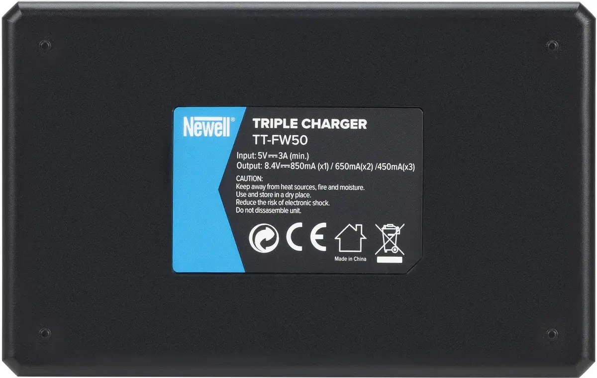 Battery charger Newell TT-USB-C for Sony NP-FW50 Photo 3