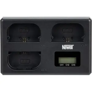 Зарядное устройство Newell TT-USB-C для Canon LP-E6 — 3 слота, питание USB-C
