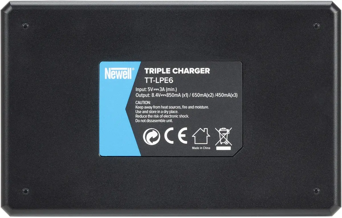 Зарядное устройство Newell TT-USB-C для Canon LP-E6 Photo 3