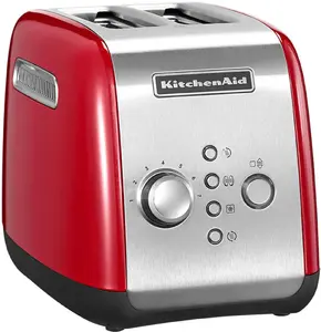 Toaster KITCHENAID 5KMT221EER 1100W Empire Red, 2-slice, variable browning