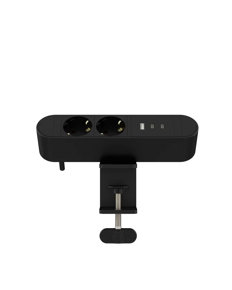 Galda kontaktligzdu bloks MicroConnect 2 Schuko