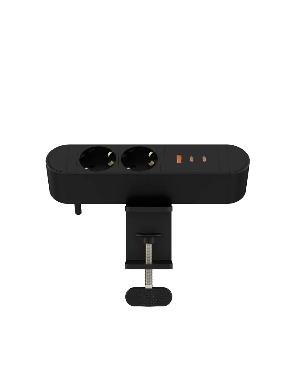 Galda kontaktligzdu bloks MicroConnect 2 Schuko