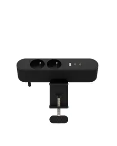 MicroConnect MC-MDPS-FR2-30W Strāvas pagarinātājs 1.8 m 2 AC kontaktligzdas Type E Melns