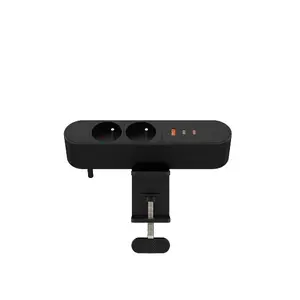 Power socket multi desktop MicroConnect MC-MDPS-FR2-67W — 2 outlets, 67W total