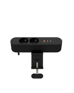 Настольный блок розетки MicroConnect Multi Desktop 2 розетки французского типа с USB-A и USB-C 67W