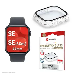 Full body protector for Apple Watch SE (2) 44mm by e.v.i. — transparent, model 02138