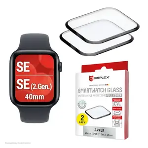 Защитное стекло e.v.i. DISPLEX WATCH GLASS для Apple Watch SE (2) 40 мм