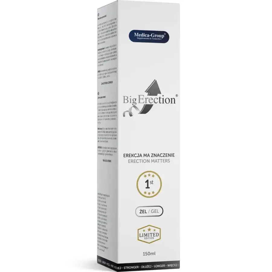 Medica Group BIG ERECTION 150 ml intīmā želeja Photo 2