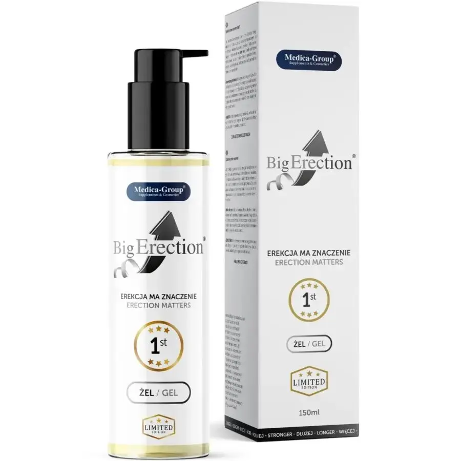 Medica Group BIG ERECTION 150 ml intīmā želeja Photo 3