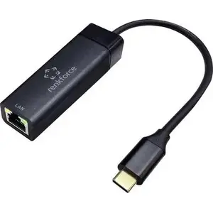 Переходник USB-C на RJ45 Renkforce RF-USBCA-200 USB 3.2 Gen 1 с 1x RJ45 Ethernet-портом