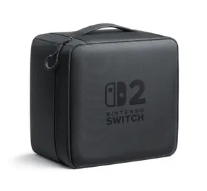 Ceļojumu pārnēsāšanas futrālis Nintendo Switch 2 no NINTENDO, melns — All-In-One aizsargfutlāris