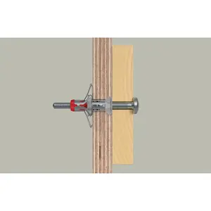 FISCHER hollow wall anchor DuoHM 6x55 S PH TX, pack of 4