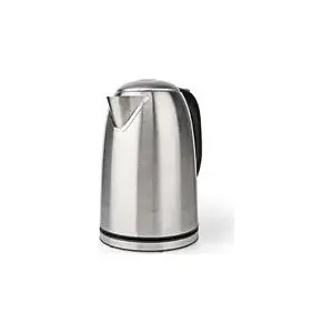 Electric kettle Nedis KAWK350EAL 1.7 L 2200 W stainless steel, black/silver