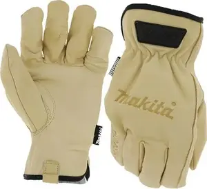 Рабочие перчатки Makita P-84632 кожаные, размер 9