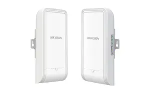 Hikvision DS-3WF02-5AC/D 5GHz 867Mbps 5KM Wireless Bridge Kit with 12 dBi Internal Antenna and Fast Ethernet