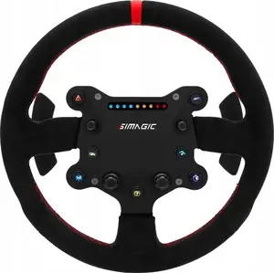 Рулевое колесо Simagic GTS Alcantara S202 — Alcantara-обшитое колесо для симрейсинга, модель S202