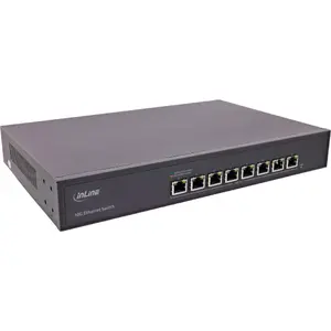 Tīkla slēdzis InLine 32308A — 8 porti 10 Gigabit Ethernet