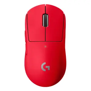 Gaming mouse Logitech Pro X Superlight 2 SE — right-hand, RF wireless, optical 44,000 DPI, 1 ms, 5 buttons, red