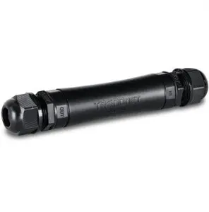 PoE+ adapter TRENDnet TI-OE110 Gigabit Ethernet, 10/100/1000 Mbps, black, industrial waterproof