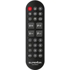 Universal Remote Control Superior Electronics SUPTRB014 — infrared learning remote for TVs and AV devices