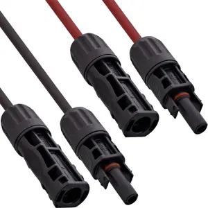 InLine 95477 Medium Voltage Cable Black and Red 0.75 m 1500 V