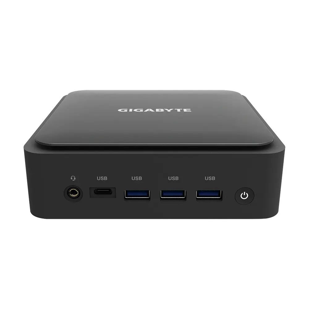 GIGABYTE GB-BER7-8840 Mini PC barebone melns