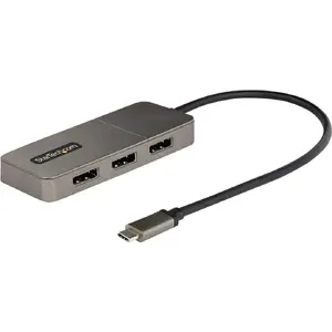 Адаптер мультиэкранный DisplayPort StarTech MST14CD123DP — USB-C на 3× DisplayPort, поддержка до 4K 60 Гц