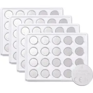 Button cell battery Voltcraft CR2025 3V lithium, 100 pcs, 160 mAh