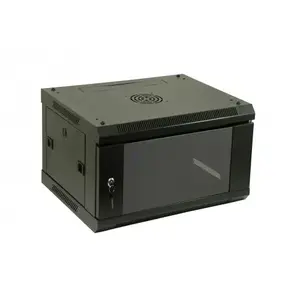 6U 19" wall-mount rack ProBase W6-60x60-BL-FF 600×600×368 mm black