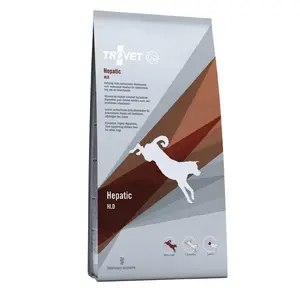 Сухой корм для собак TROVET Hepatic HLD с курицей, ветеринарная диетa для печени, 12.5 кг, для взрослых собак 10–15.9 кг