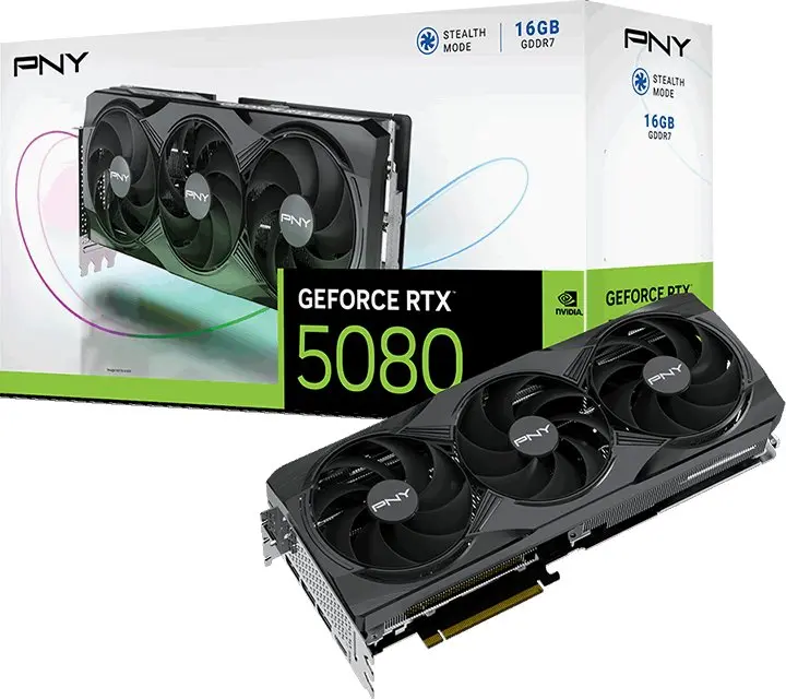 PNY GeForce RTX 5080 Triple Fan