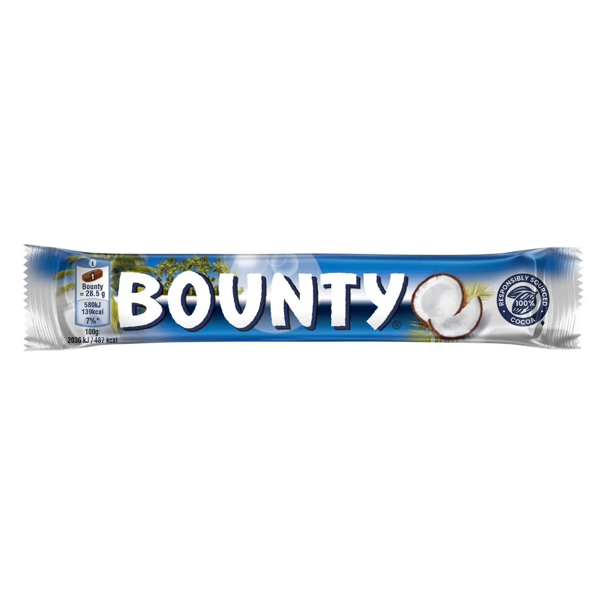 Šokolādes batoniņš Bounty 57 g
