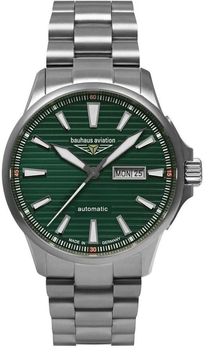 Rokaspulkstenis Bauhaus Aviation Titanium 2862M4, titāna