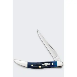 Knife Case Rogers Mini Trapper SS Blue Bone 02838