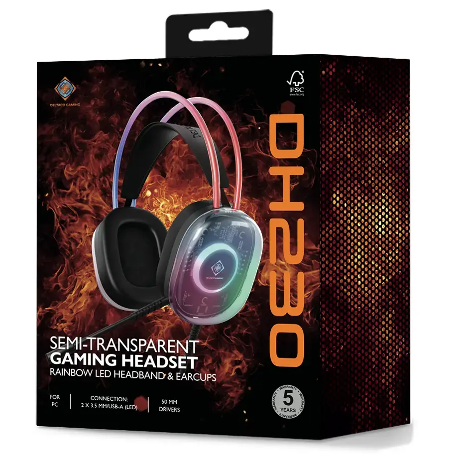 Austiņas DELTACO GAMING DH230 Photo 4